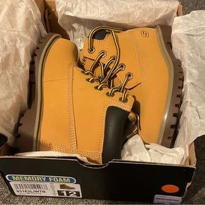 Sketchers Timberland Style Boots - Wheat / Brown / Tan